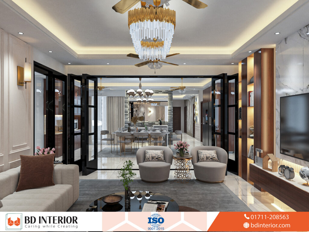 The Complete Guide to Folding Door Design 3 wood folding door interior 1
