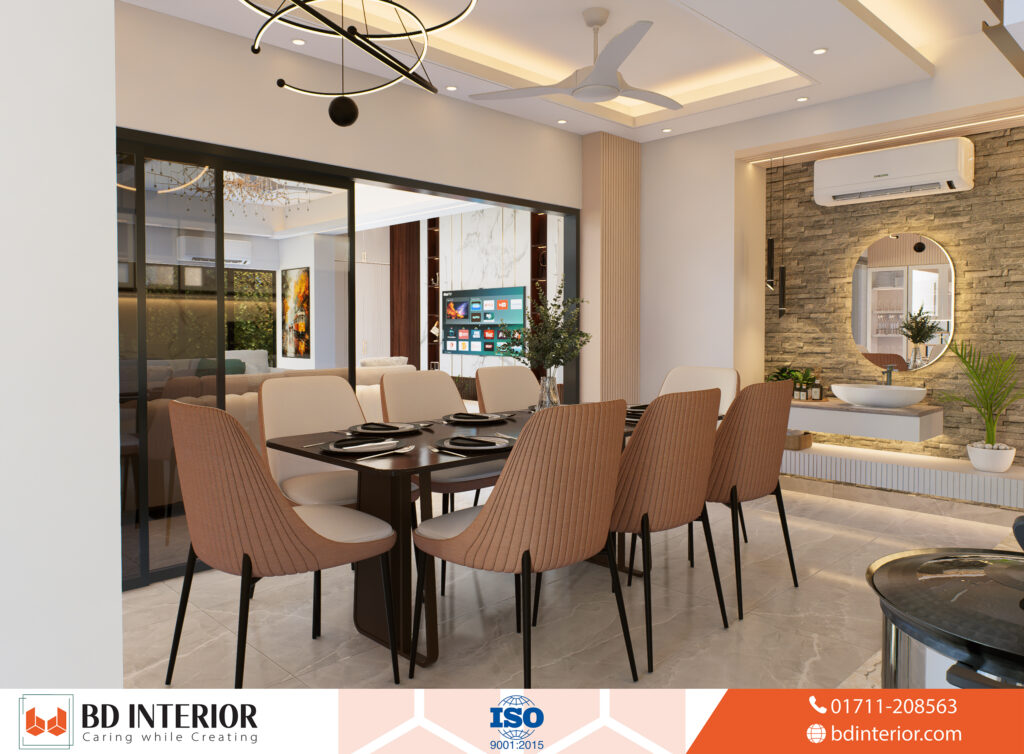 Interior Design in Aftabnagar Dhaka for Stylish, Functional Apartments 3 1ST FLOOR interior design 13