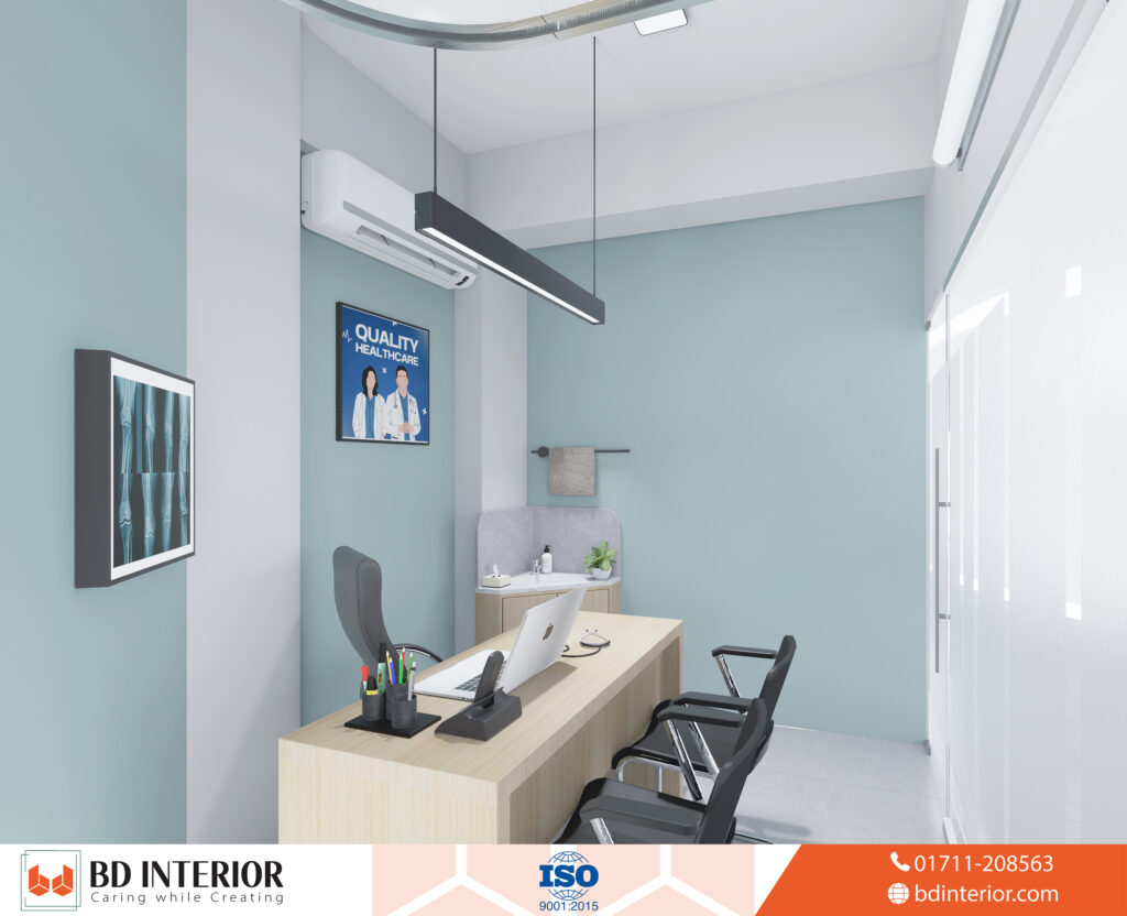 Doctor Chamber Interior Design Steps for Bangladeshi Clinics 2 Doctor room