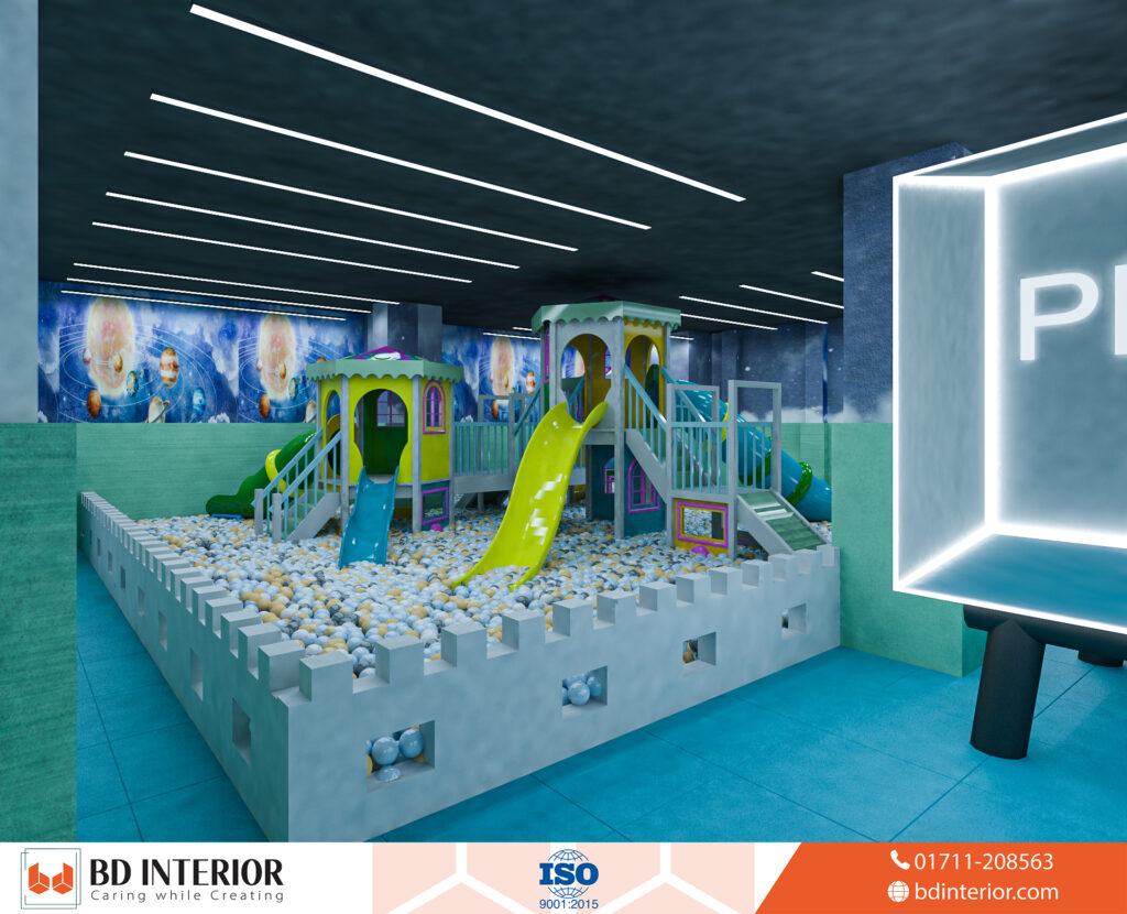Daycare Center Interior Design That Balances Safety, Play, and Calm for Children 2 Indoor Park Restaurant Design 12