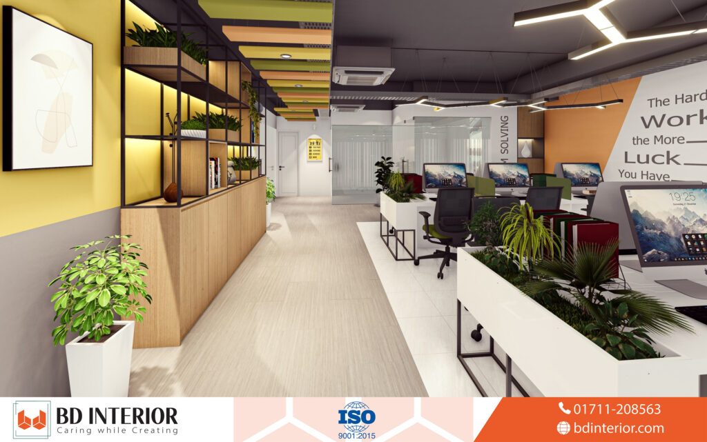 Design Choices Deeply Shape Your Mental Well-being 2 Modern Biophilic Office interior design