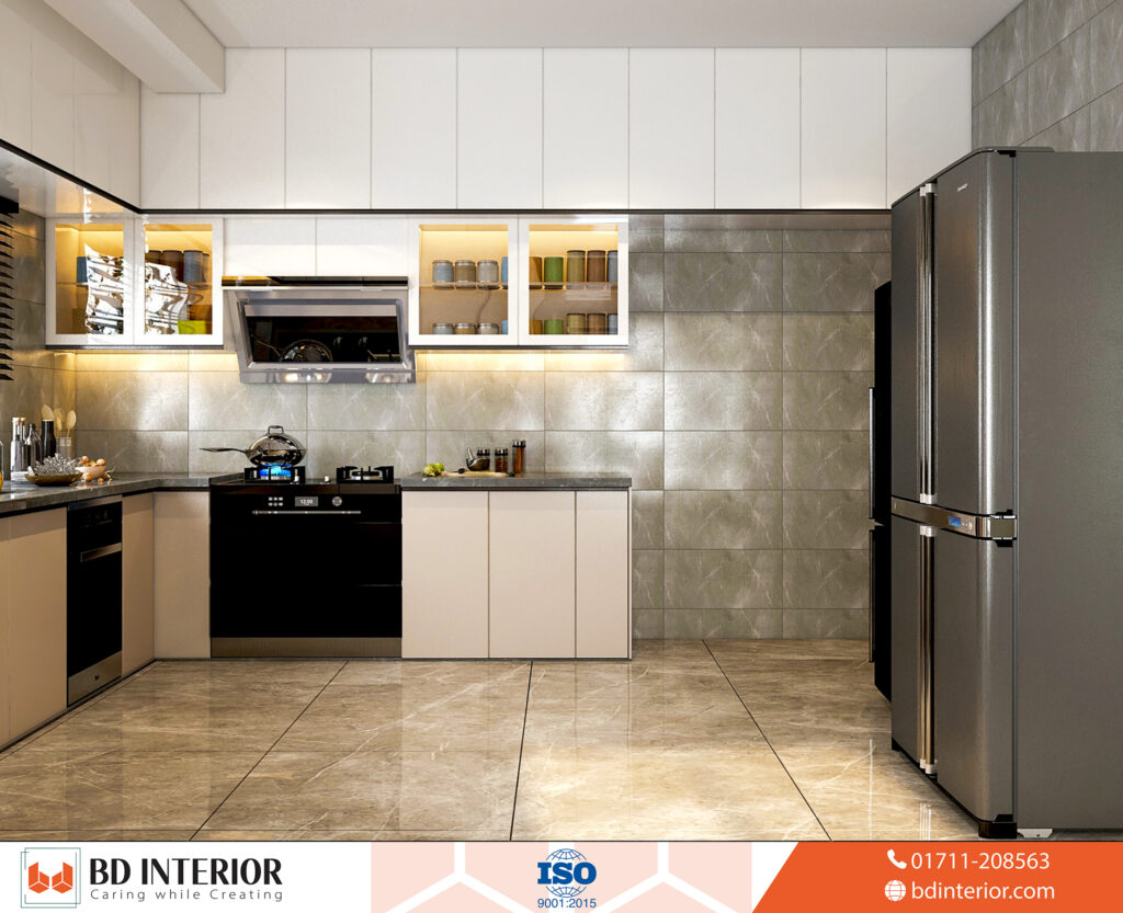 Kitchen Interior Design Ideas That Transform Your Space in 2025 1 Neutral Harmony A Sleek Modern Kitchen 3