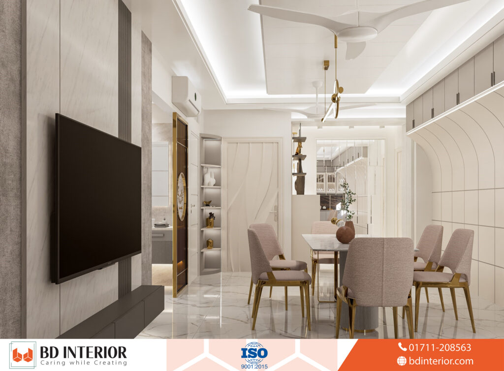 Mr. Sujon Mahmud's 1400 SQFT Home Interior- Elephant Road