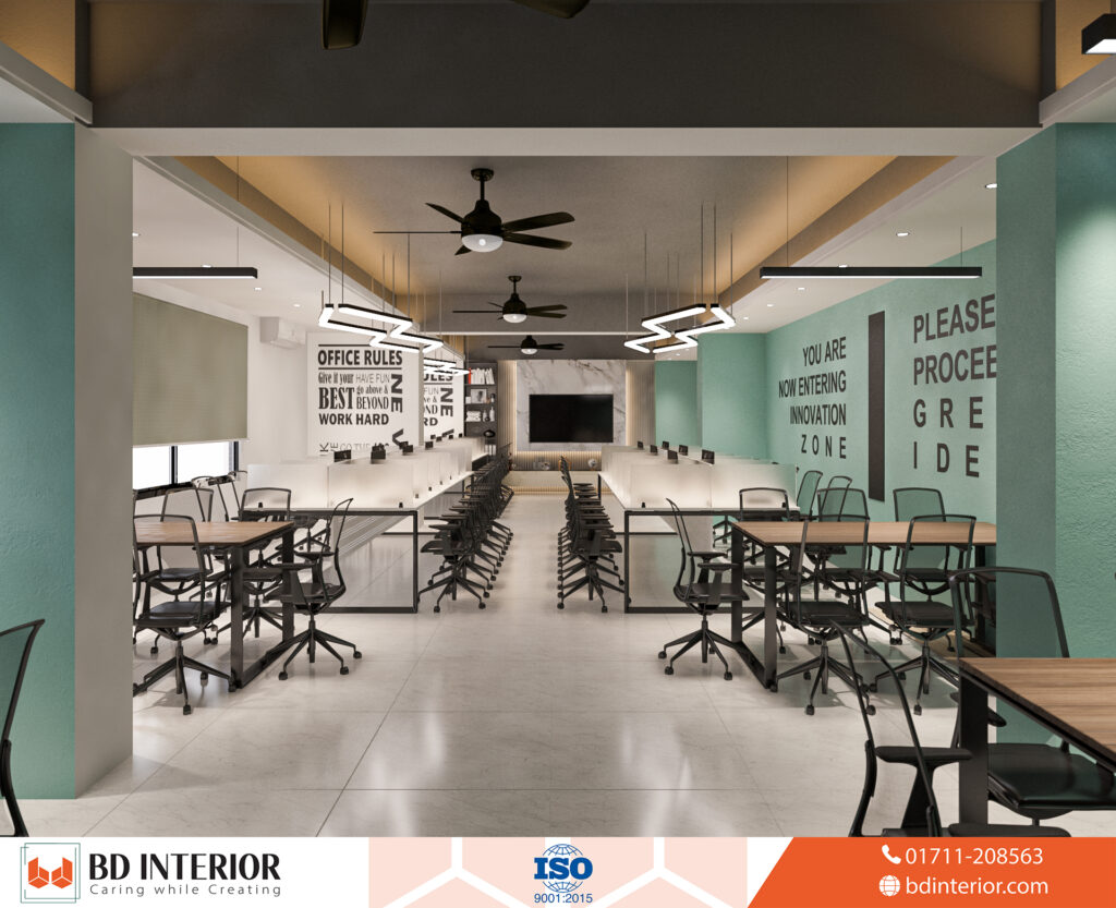 Why Most Office Color Schemes for Productivity Are a Waste of Money (And What Actually Works) 3 Spacious Modern Collaborative Office with Inspirational Design