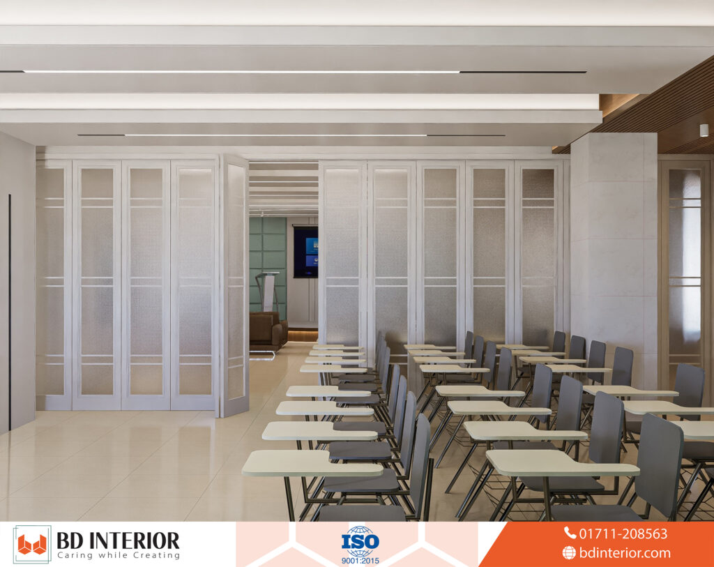 Simple Interior Design for Hall: Stylish and Affordable Ideas 4 conference hall interior design 15