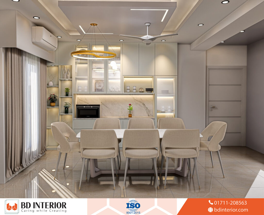 Interior Design in Khulna: Premium Spaces Built for Coastal Climate and Modern Living 3 dining interior design 2