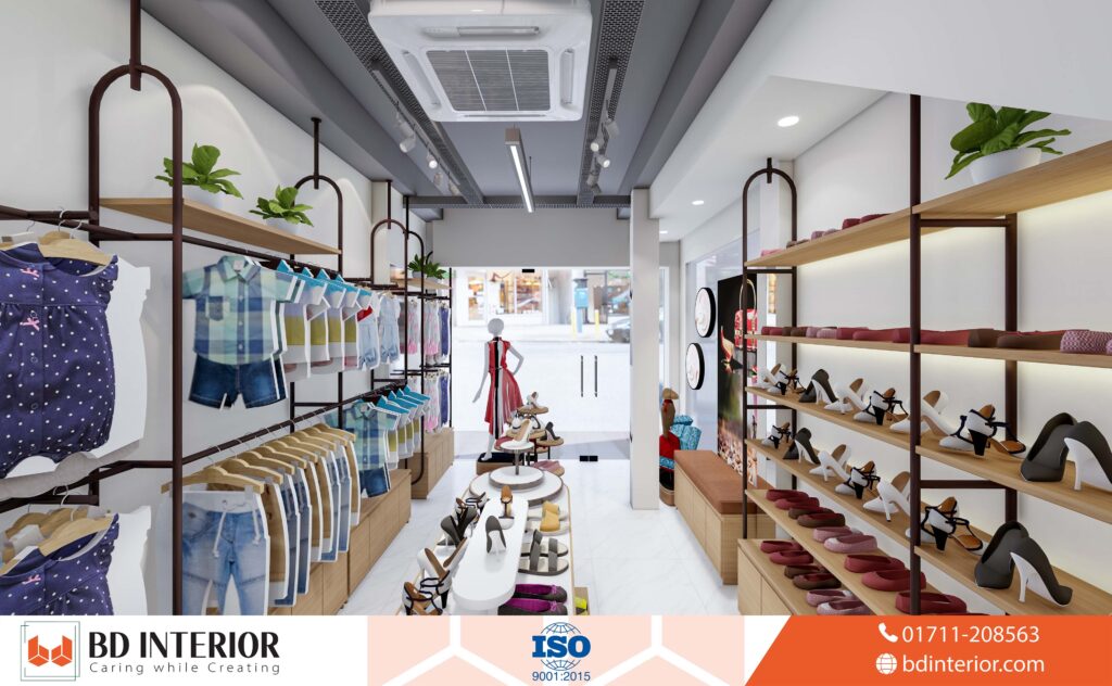 Modern Showroom Interior Design in Bangladesh 5 fashion showroom interior design 11