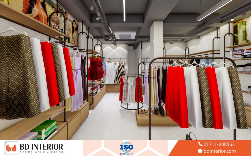 Modern Showroom Interior Design in Bangladesh 3 fashion showroom interior design 8