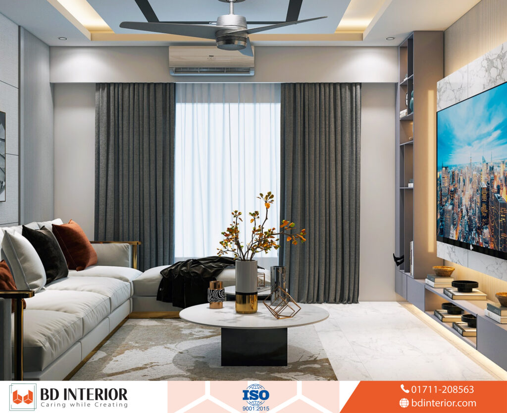 Mr. Zakir's 1730 SQFT Flat Interior Design- Narayonganj