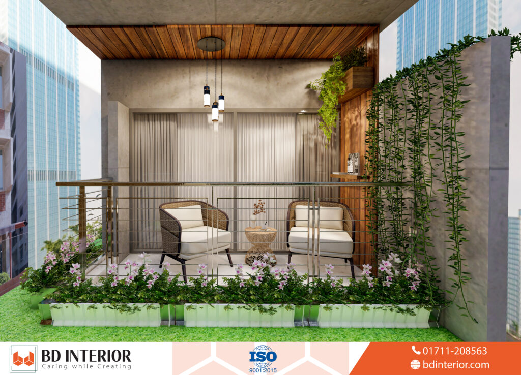 Interior Design with Plants: Transform Your Home with Green Living 1 master bedroom balcony interior design 2