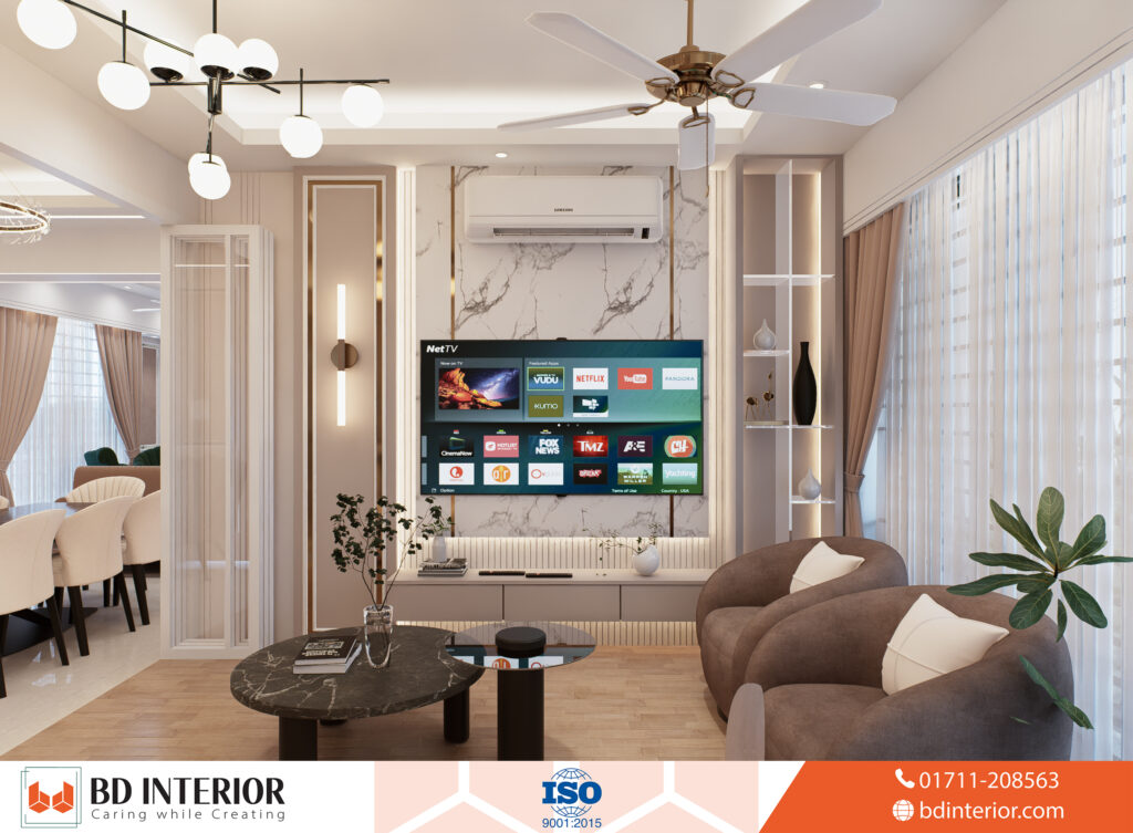 Interior Design of TV Wall: Essential Guide 4 tv unit design for hall 30