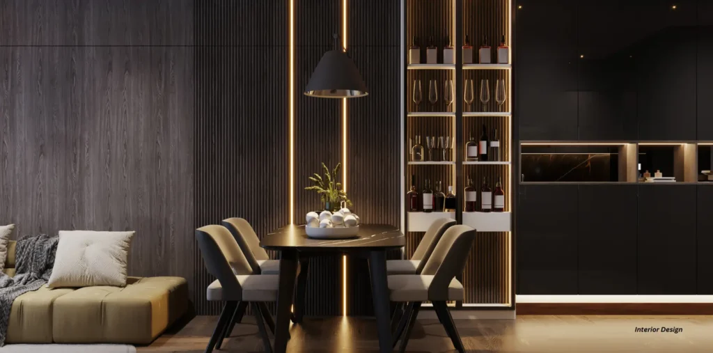 Finding the Perfect Bangladesh Interior Design Company for Your Space 12 Interior Design of a Contemporary Dining Space.