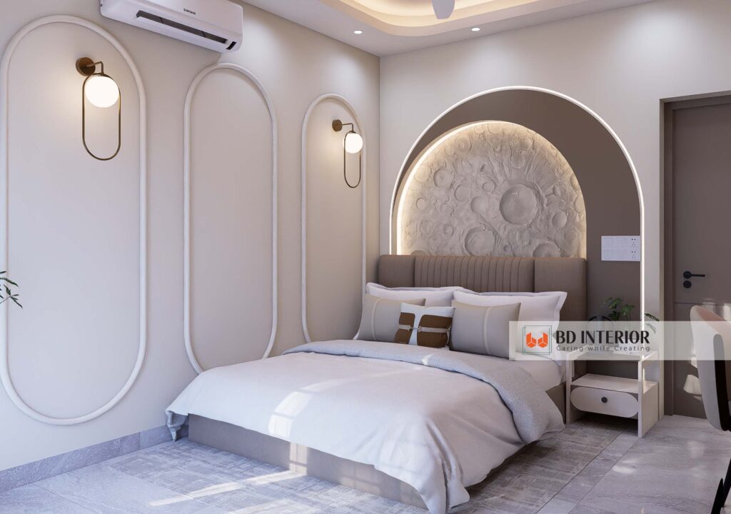 Interior Design Guide: Pro Secrets to Elevate Your Home Now 10 Contemporary bedroom design with elegant decor.