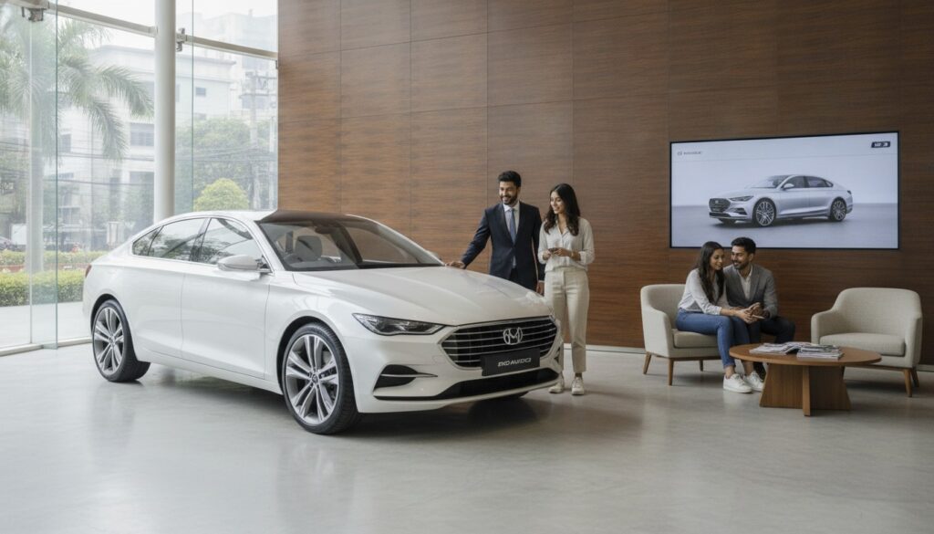 Automobile Showroom Interior Design That Converts Walk-Ins Into Loyal Buyers in Bangladesh 1 automobile showroom interior design
