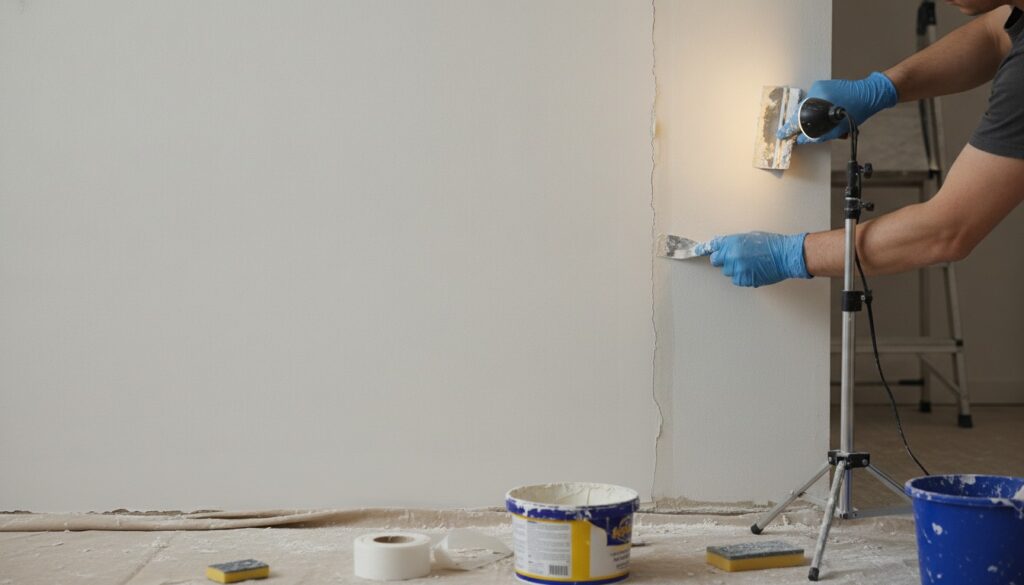how to repair interior walls