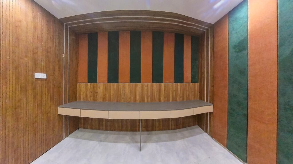 Podcast Studio Interior Design Bangladesh, Silence the Echo, Amplify Your Voice 3 podcast interior