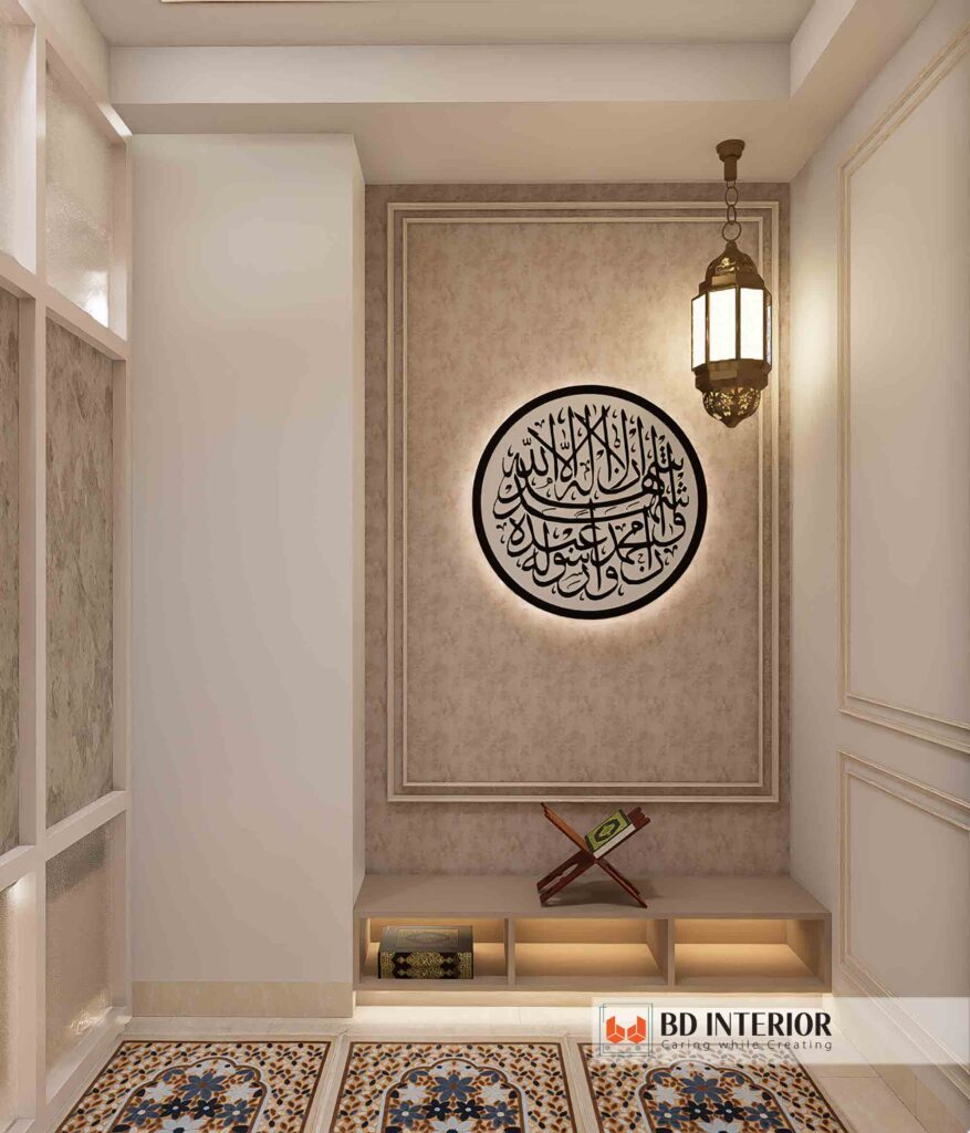 Prayer Room Interior Design Services for Calm, Functional Homes 2 PRAYER ROOM 2
