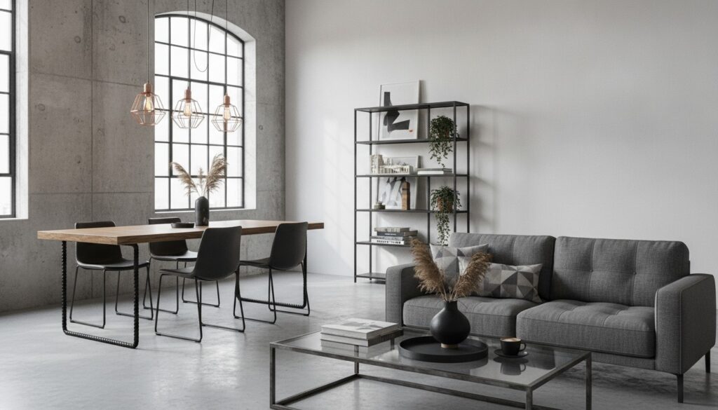 Modern Industrial Interior Design in Dhaka: Bold Spaces That Work 3 modern industrial interior design