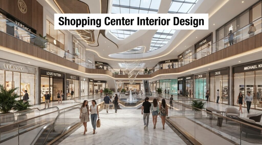 Shopping Center Interior Design Services to Maximize Footfall and Tenant Revenue 3 shopping center interior design