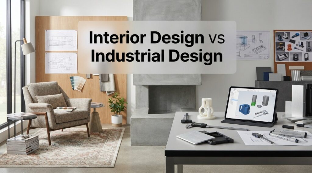 Interior Design vs Industrial Design